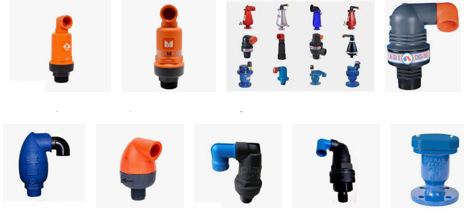 valvulas de aire para agua